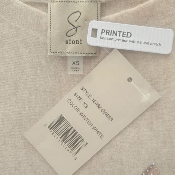 Sioni embellished sweater NWT - Picture 2 of 6